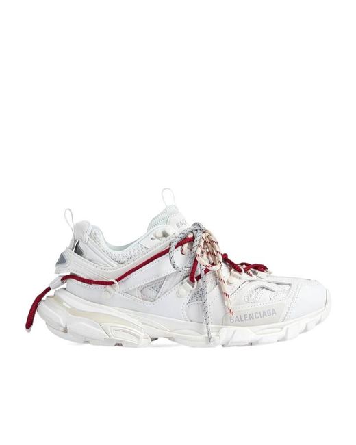 Balenciaga White Track Trail Laces Sneaker for men