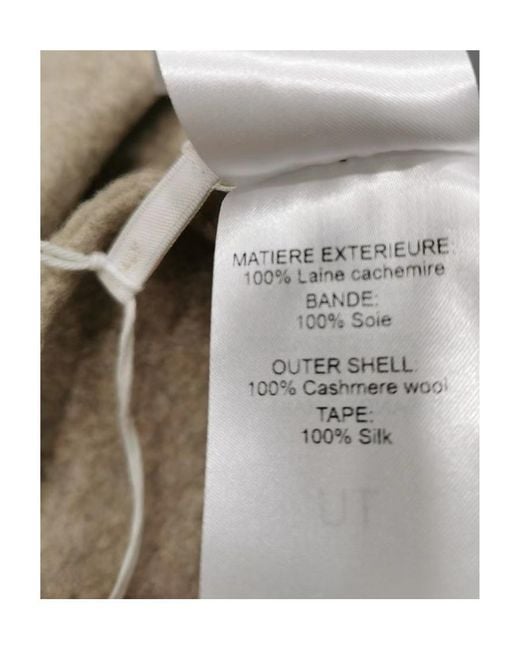 Chloé White Matiere Exterirement Stitching Scarf
