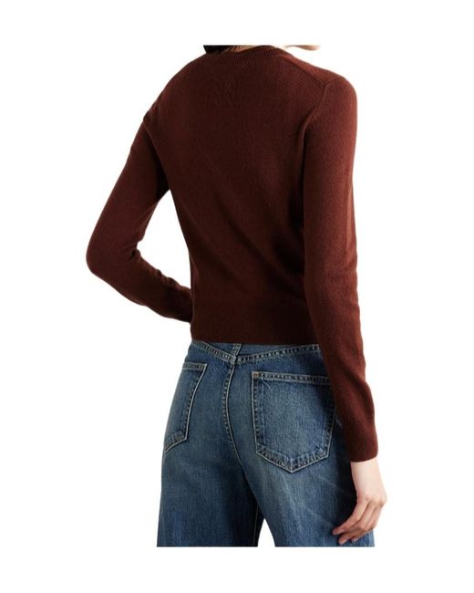 Nili Lotan Purple March Cashmere Cardigan