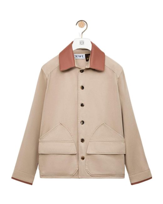 Loewe Natural Long-Sleeved Casual Jacket for men