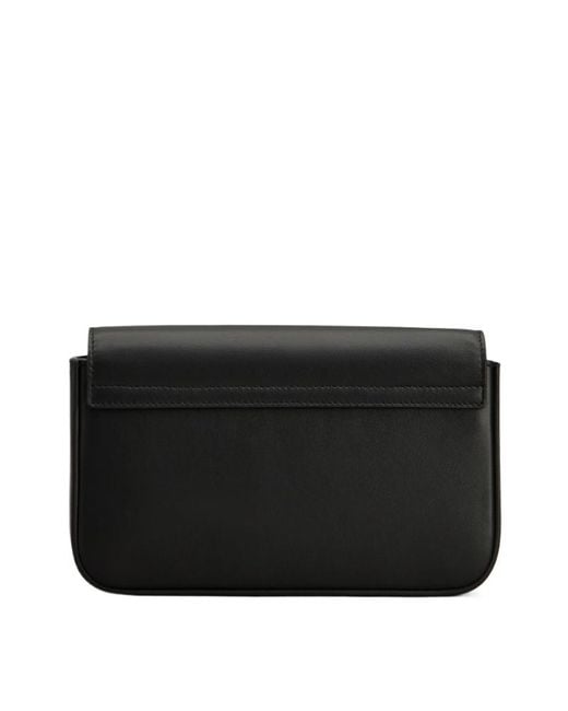 Tod's Black Mini Flap Bag