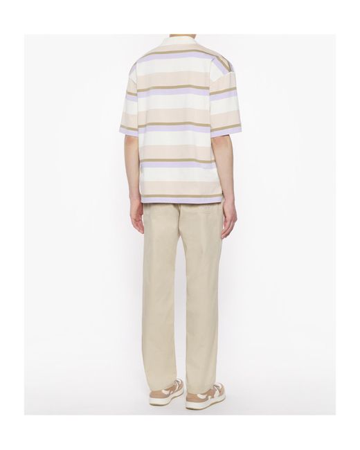 Maison Kitsuné Natural Maison Kitsuné Elasticated Waistband Casual Pants for men