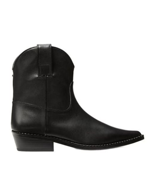 MICHAEL Michael Kors Black Cowboy Boots