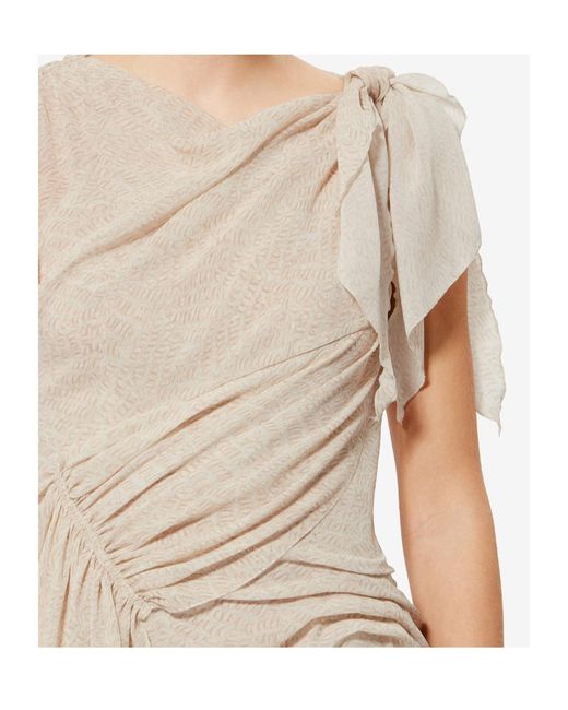 Isabel Marant Natural Trysha Mini Dress