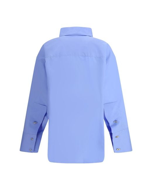DARKPARK Blue Nathalie Popeline Shirt