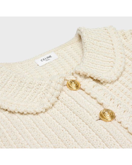 Céline Natural Cardigan Jacket