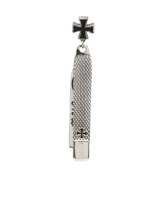 Enfants Riches Deprimes White Single Pendant Earring for men