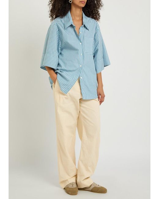 Dries Van Noten Natural Cotton Trousers