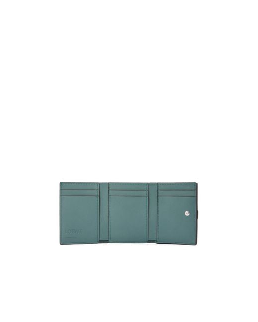 Loewe Blue Trifold Wallet