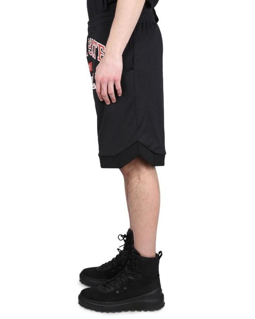 Heron Preston Black Logo Shorts for men