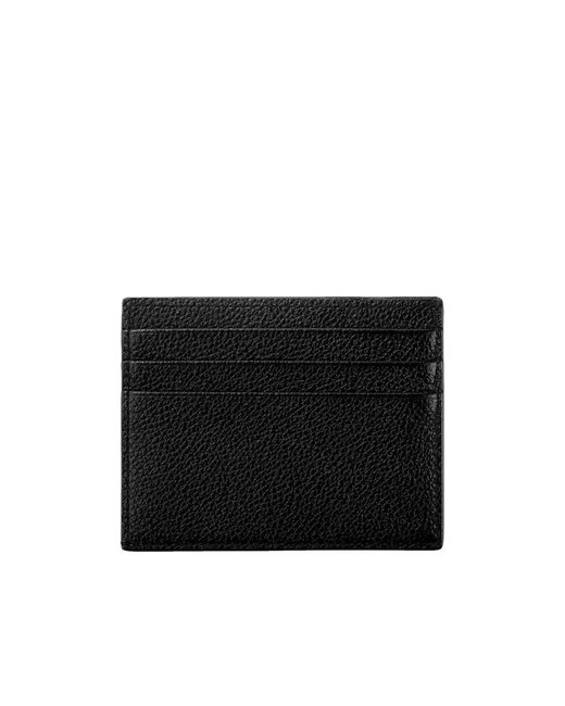 Prada Black Logo Card Holder for men