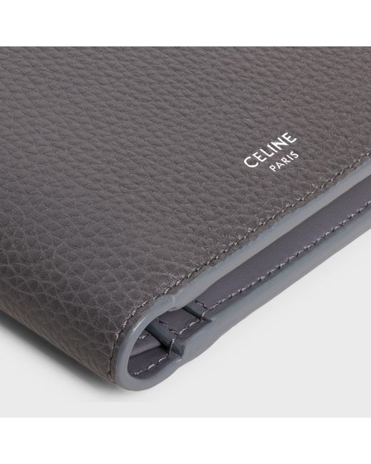 Céline Gray Bi-Fold Wallet for men