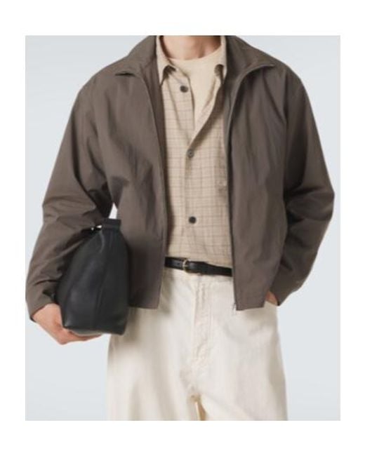 FRAME Brown Cotton-Blend Jacket for men
