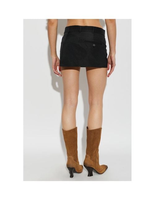Vivienne Westwood Black Belted Skirt