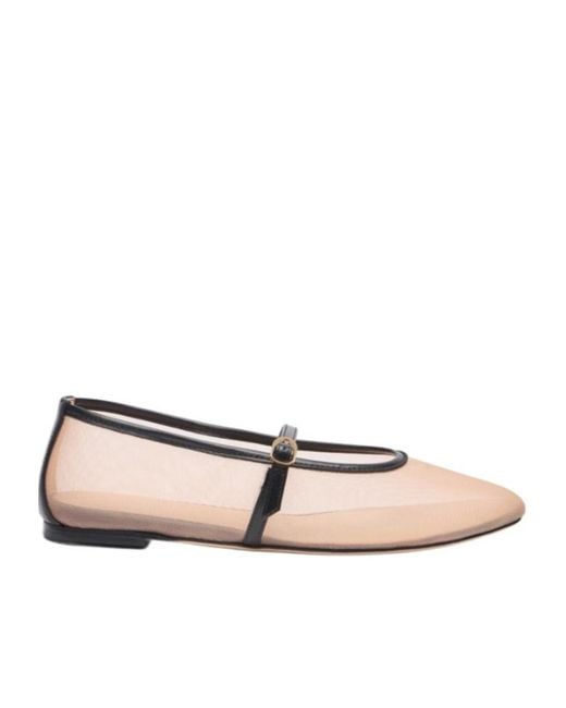 Stuart Weitzman Natural Bareitall Mary Jane