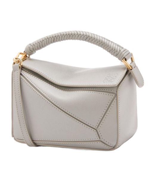 Loewe Gray Mini Puzzle Bag