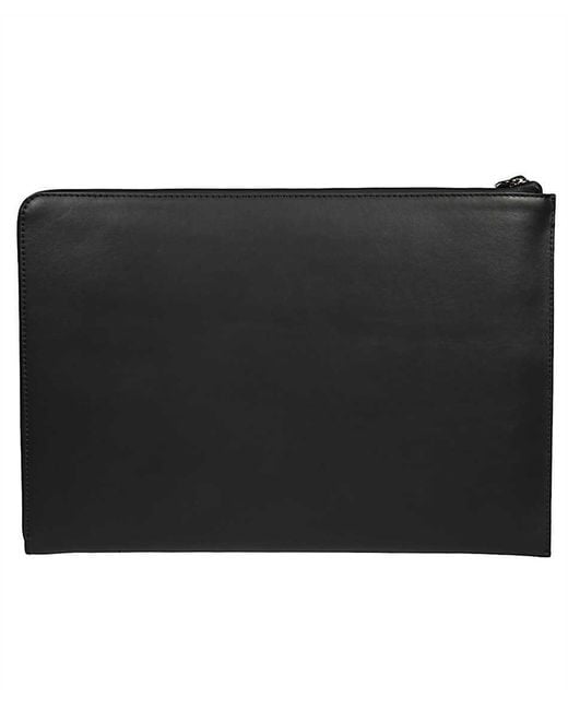 Fendi Black Leather Handbag for men