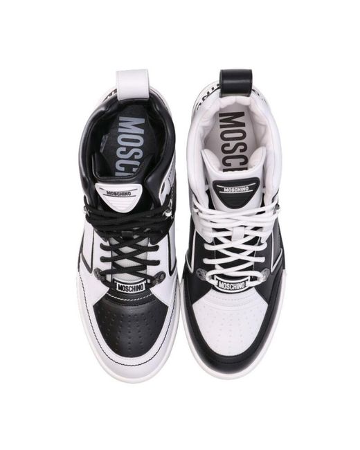Moschino White Logo Sneakers