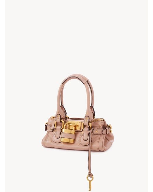 Chloé Pink Chloé Paddington Small Top Handle Bag