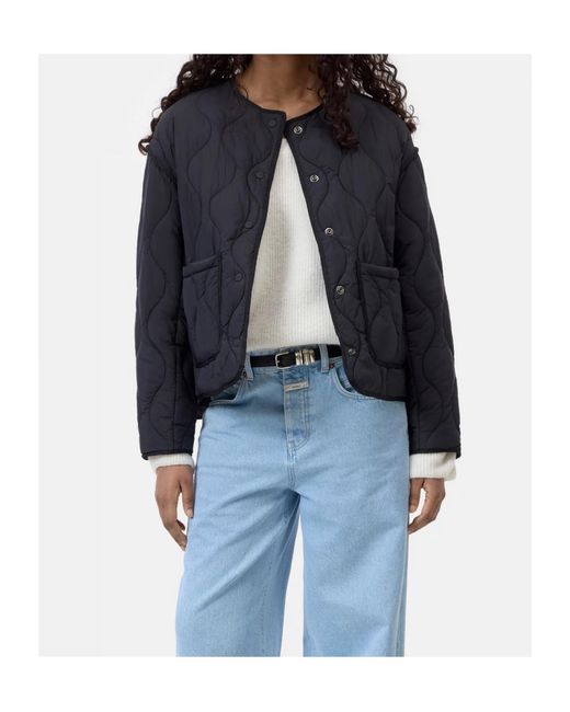 Closed Black Quilted Jacket