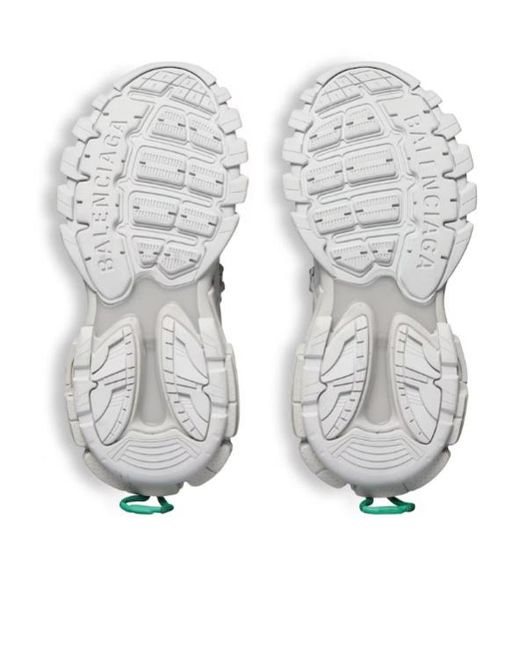 Balenciaga Green Track Trail Laces Sneakers for men