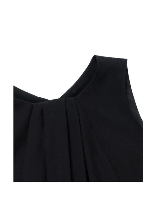 Emporio Armani Black Sleeveless Dress