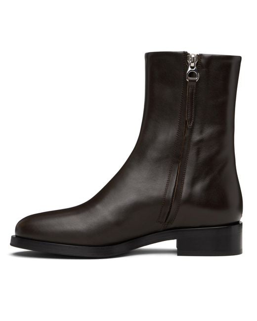Aeyde Black Vincent Ankle Boots