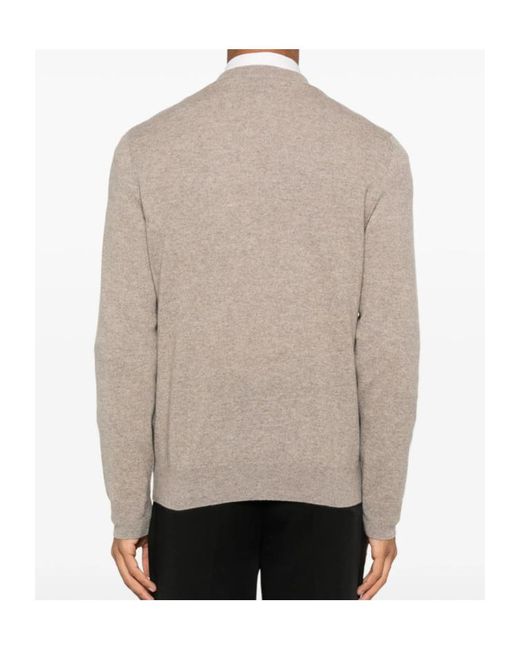 Brioni Natural Cashmere Jumper for men