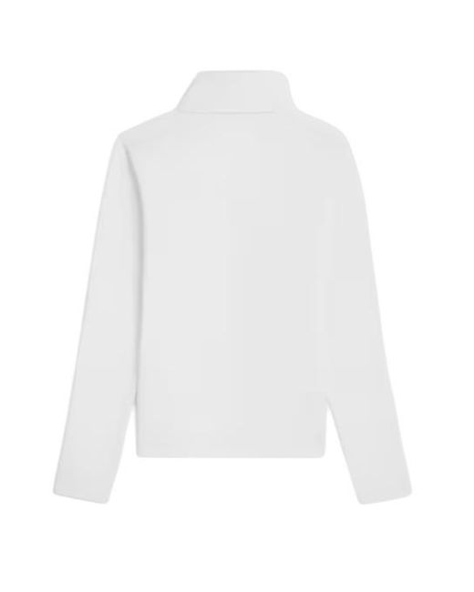 Céline White High Neck Top