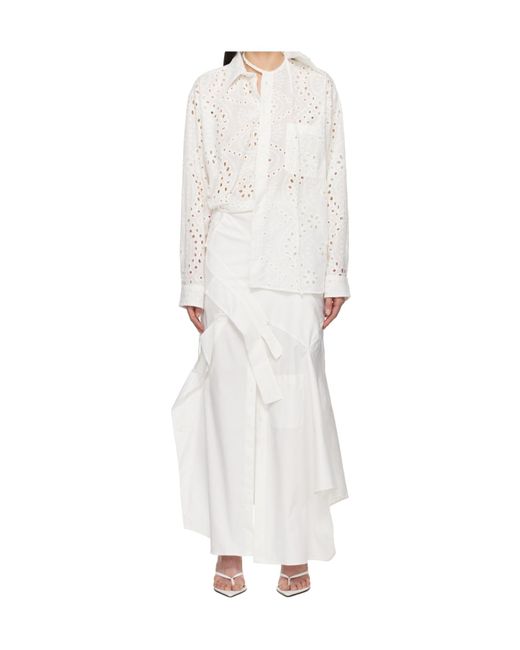 OTTOLINGER White Deconstructed Dress