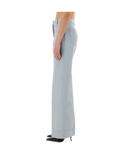 Victoria Beckham Blue Alina Jeans