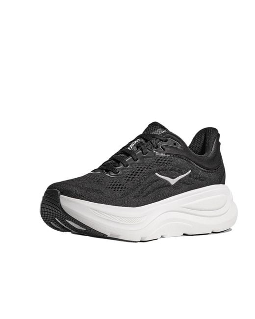 Hoka One One Black Bondi 9 Sneakers
