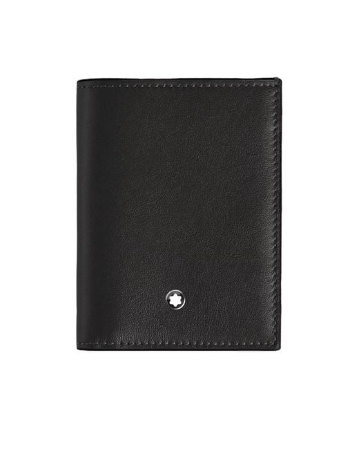 Montblanc Black Bi-Fold Wallet for men