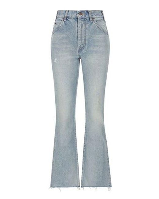 Céline Blue Dylan Flared Jeans
