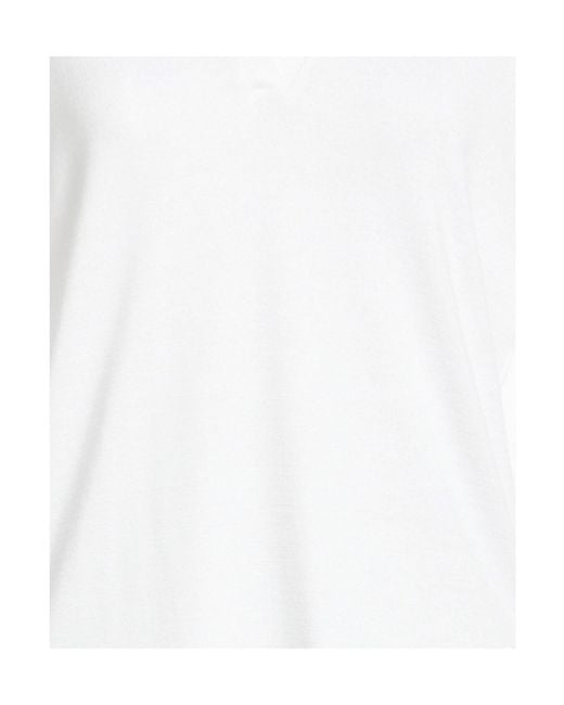 Rag & Bone White Plain Colour Jumper