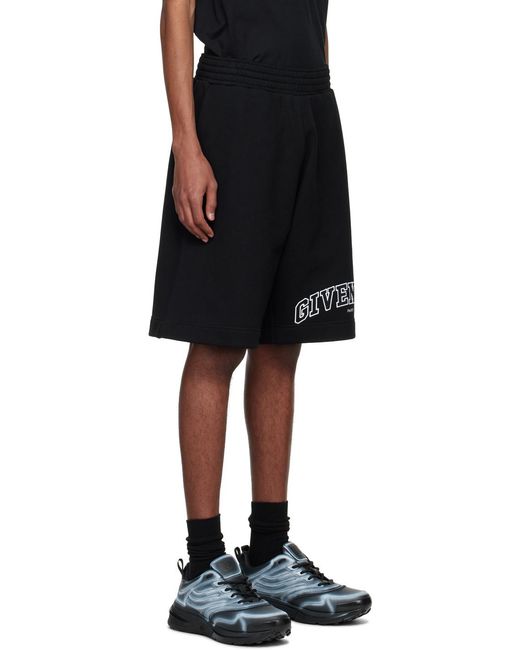 Givenchy Black Cotton Shorts for men