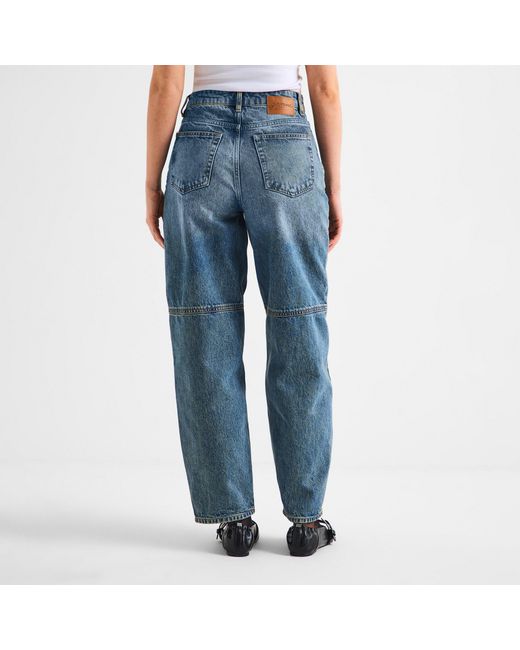 Ganni Blue Straight Leg Jeans