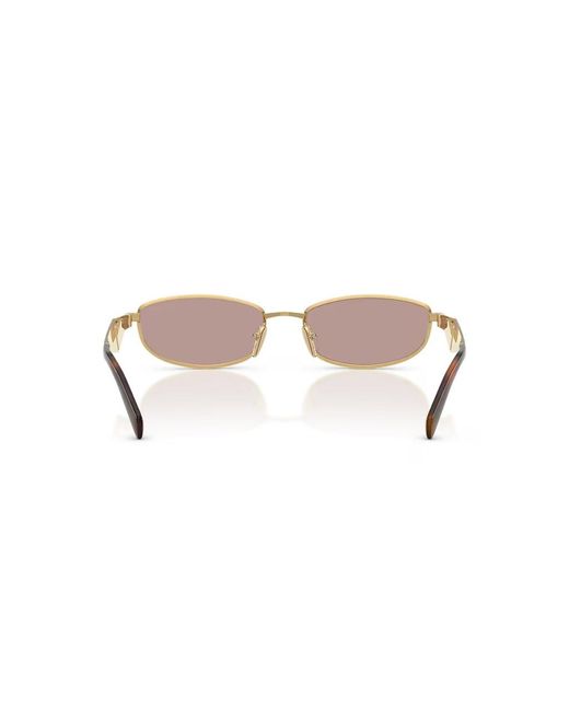 Prada White Full-Rim Sunglasses