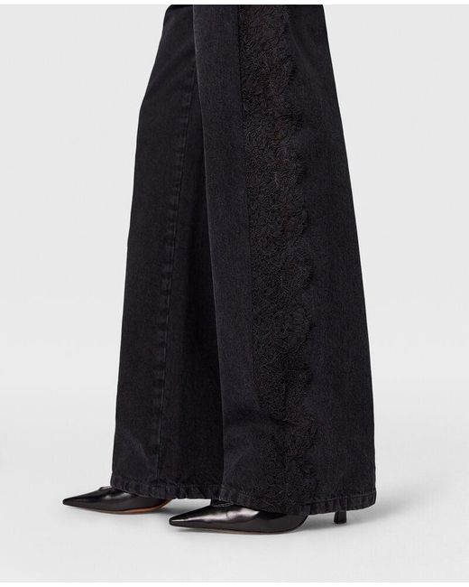 Stella McCartney Black Straight Leg Jeans