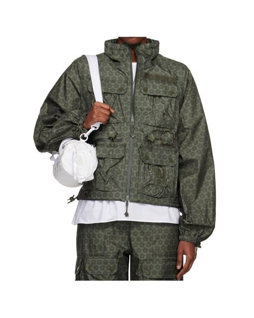 CECILIE BAHNSEN Green Khaki The North Face Edition Tenzin Spectra Jacket