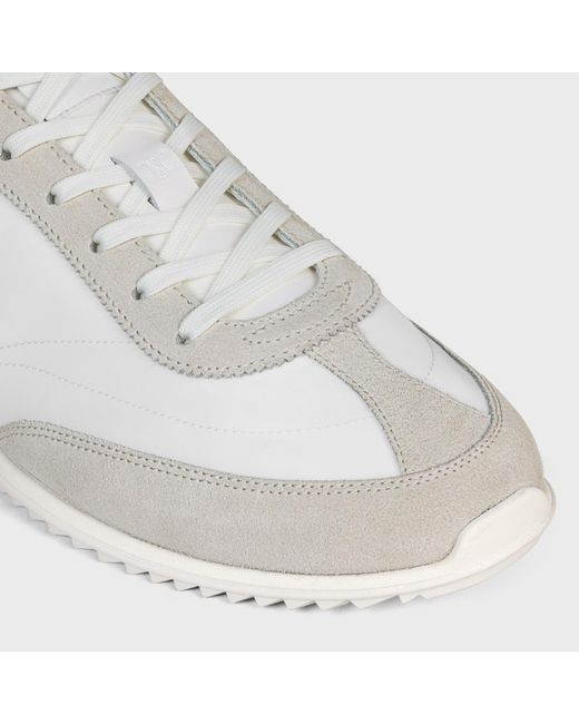 Céline White Racer Sneaker for men