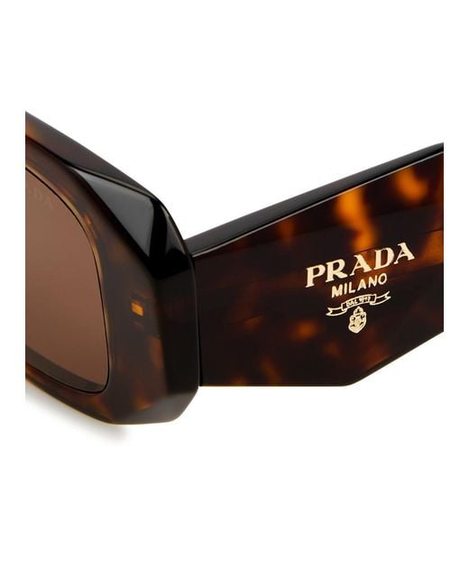 Prada Brown Casual Sunglasses