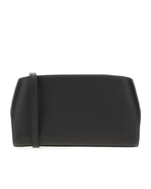 Ferragamo Black Adjustable Shoulder Strap Shoulder Bag