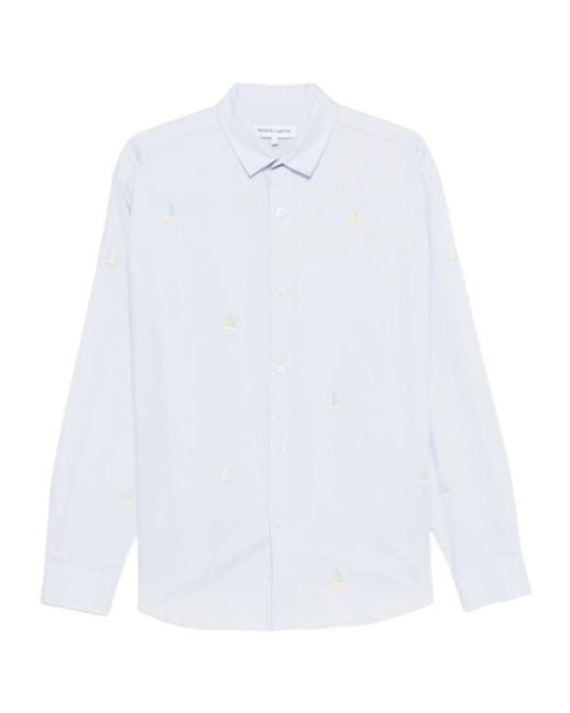 Maison Labiche White Long-Sleeved Shirt for men