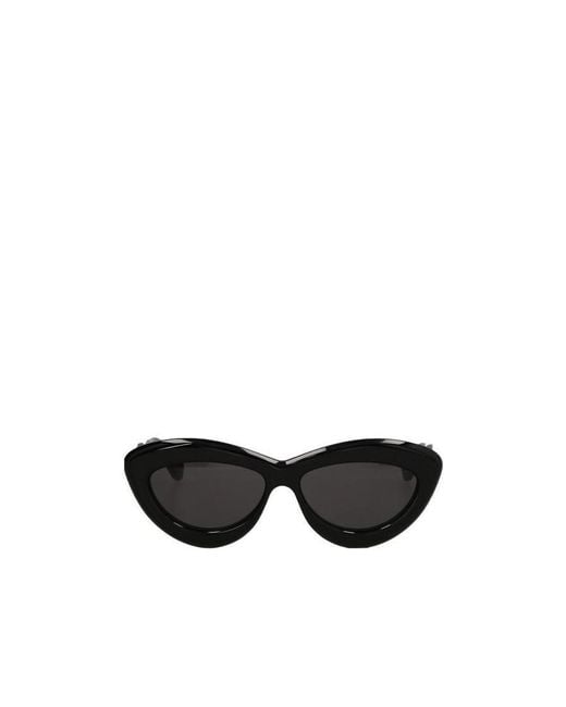 Loewe Black Cat-Eye Frame Sunglasses