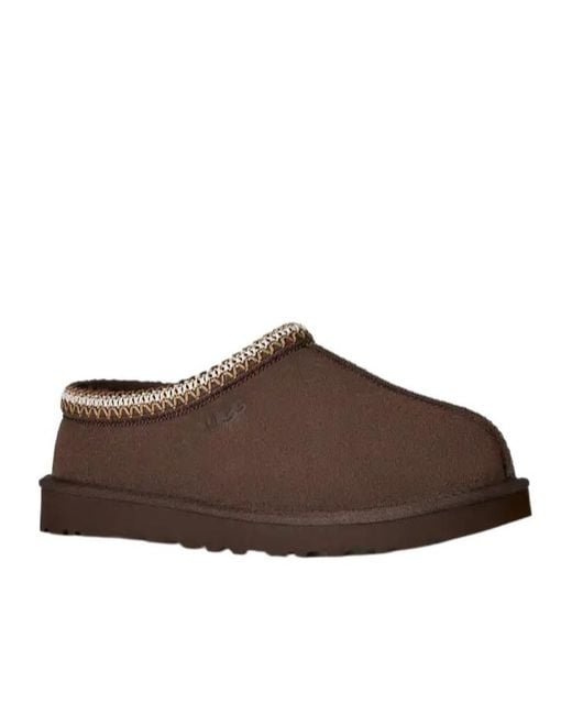 Ugg Brown Slip-On Trimmed Boots for men