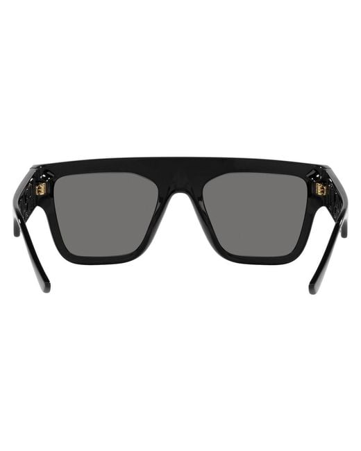 Versace Multicolor Logo-Embossed Square-Frame Sunglasses for men