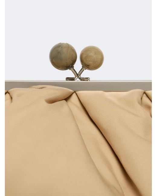Weekend by Maxmara Natural Wkapio Extra-Large Padded Gabardine Pasticcino Bag