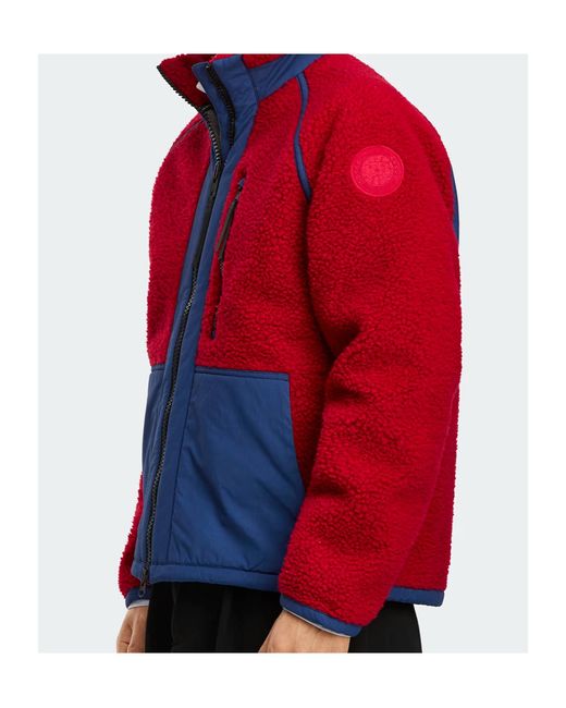 Canada Goose Red Westport Fleece Jacket for men