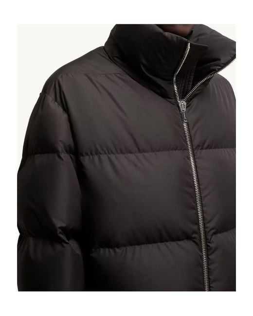 Moncler Black Moncler Rick Owens Cyclopic Short Down Jacket for men